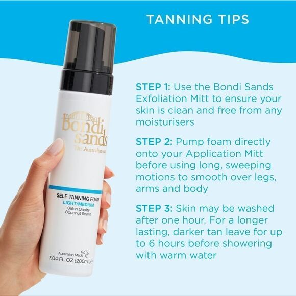 Bondi Sands Dark Self Tanning Mousse ◇Travel size◇ - Picture 5 of 9